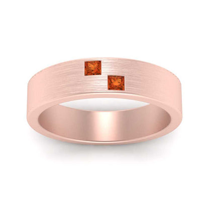 Princess Cut Brush Finish Band
