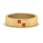 Princess Cut Brush Finish Band