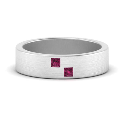 Princess Cut Brush Finish Band