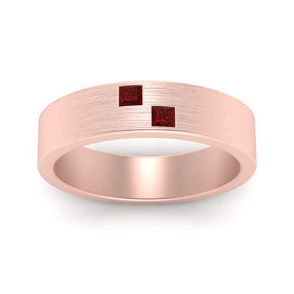 Princess Cut Brush Finish Band