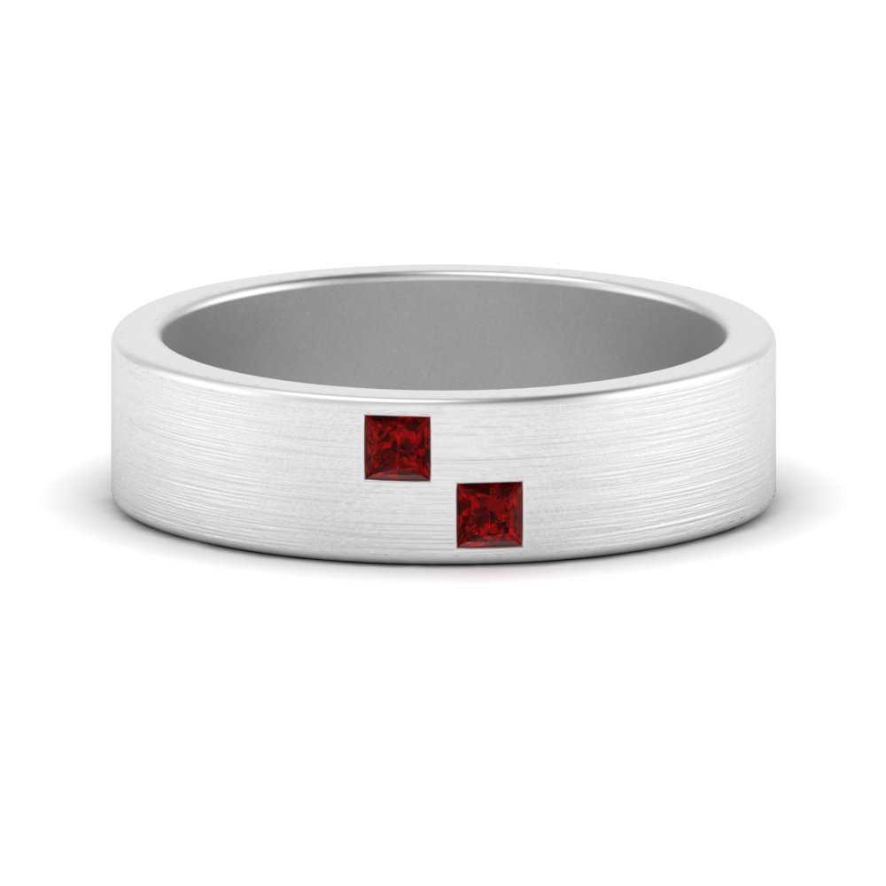 Princess Cut Brush Finish Band