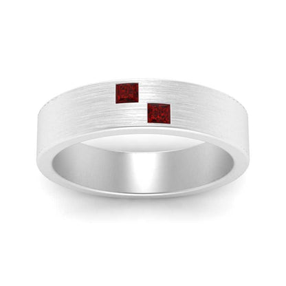 Princess Cut Brush Finish Band