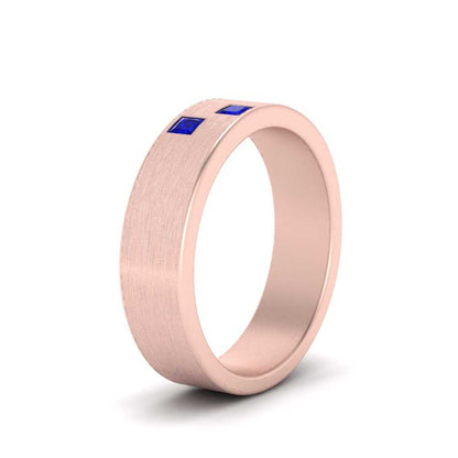 Princess Cut Brush Finish Band