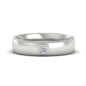 Princess Cut Mens Comfort Fit Promise Ring