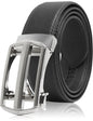 Leather Ratchet Belt – No Holes, Custom Fit