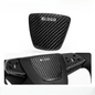 Real Dry Carbon Fiber Airbag Trim Cover for Model Y Juniper & Model 3 Highland
