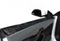 Real Dry Carbon Fiber Upper Door Trim Panel Overlay for Model 3 Highland / Model Y Juniper