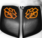14-24 Harley Davidson bag lid Speaker Grill Cover shark theme