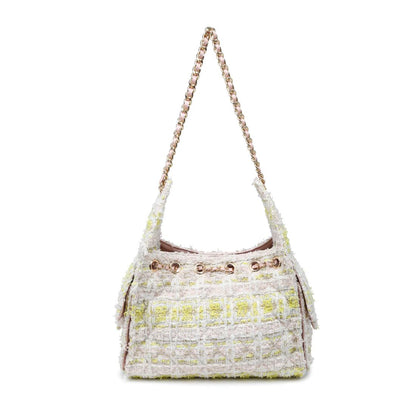 Pink/Yellow Chain Purse