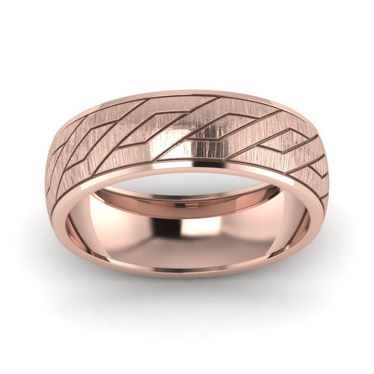 Embossed Satin Band
