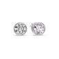 Bezel-Set Brilliant Round Diamond Solitaire Stud Earrings [IGI Certified]