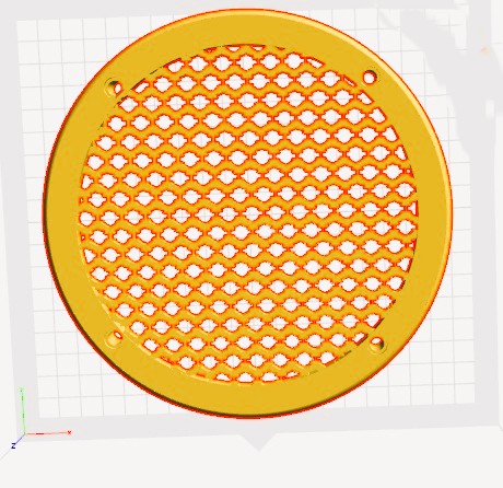 Touring decorative speakers grill covers sets