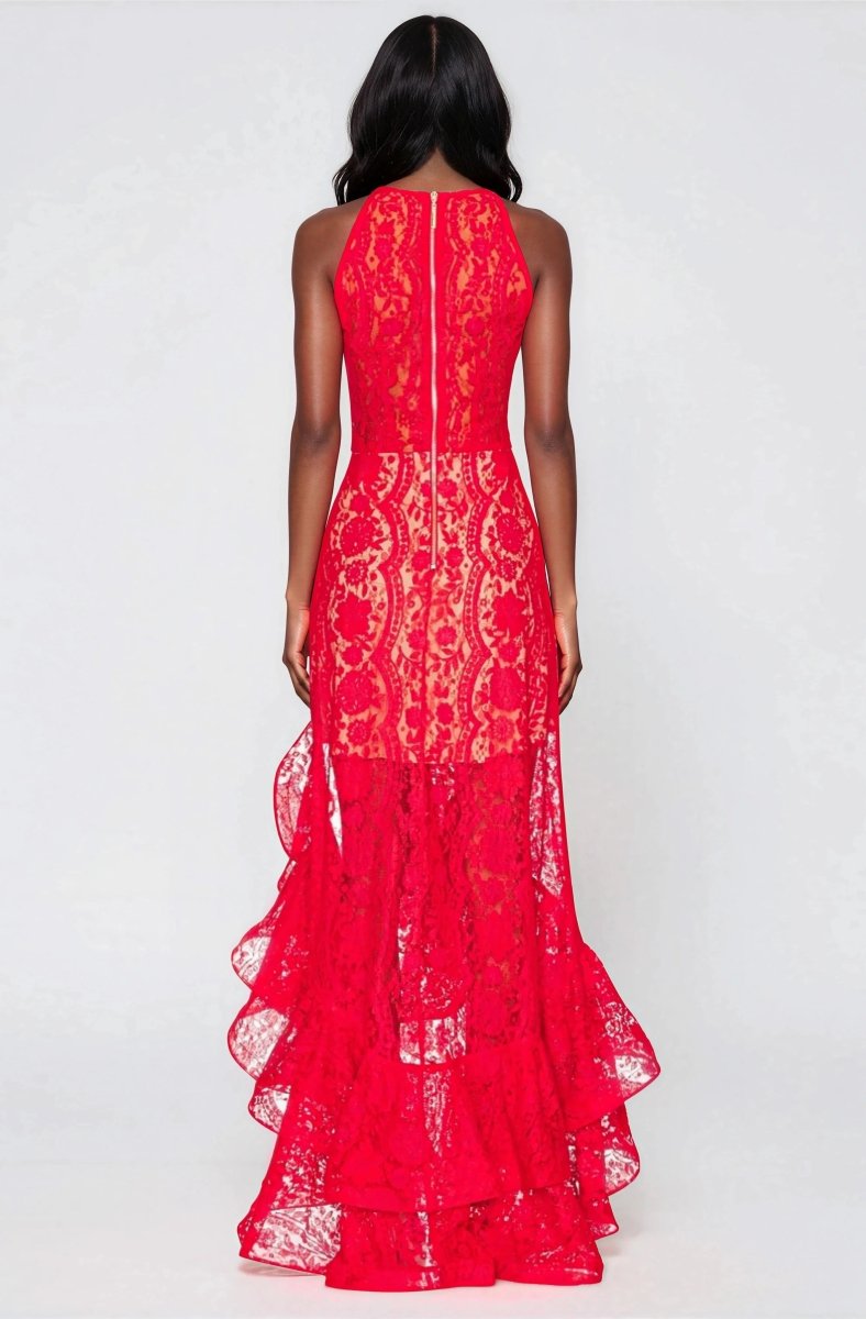 Sicilia Midi Dress – Red (Final Sale)