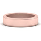 Simple Flat Wedding Band 4MM