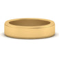 Simple Flat Wedding Band 4MM