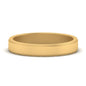 Simple Flat Wedding Band 4MM