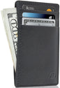 Genuine Leather Slim Card Holder – RFID Blocking, Minimalist