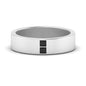 Square Diamond Mens Band