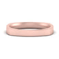 Square Comfort Fit Mens Wedding Band