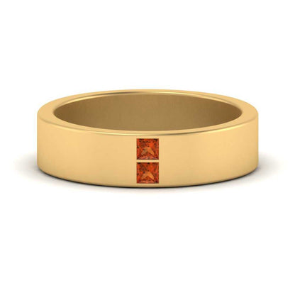 Square Diamond Mens Band