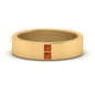 Square Diamond Mens Band