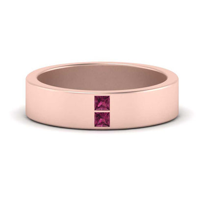 Square Diamond Mens Band