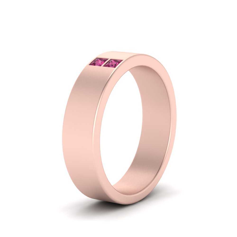 Square Diamond Mens Band