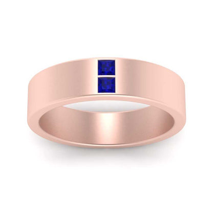 Square Diamond Mens Band