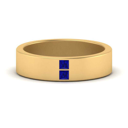 Square Diamond Mens Band