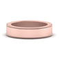 Flat Milgrain Mens Wedding Band