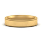 Stepped Edge Comfort Fit Flat Mens Band