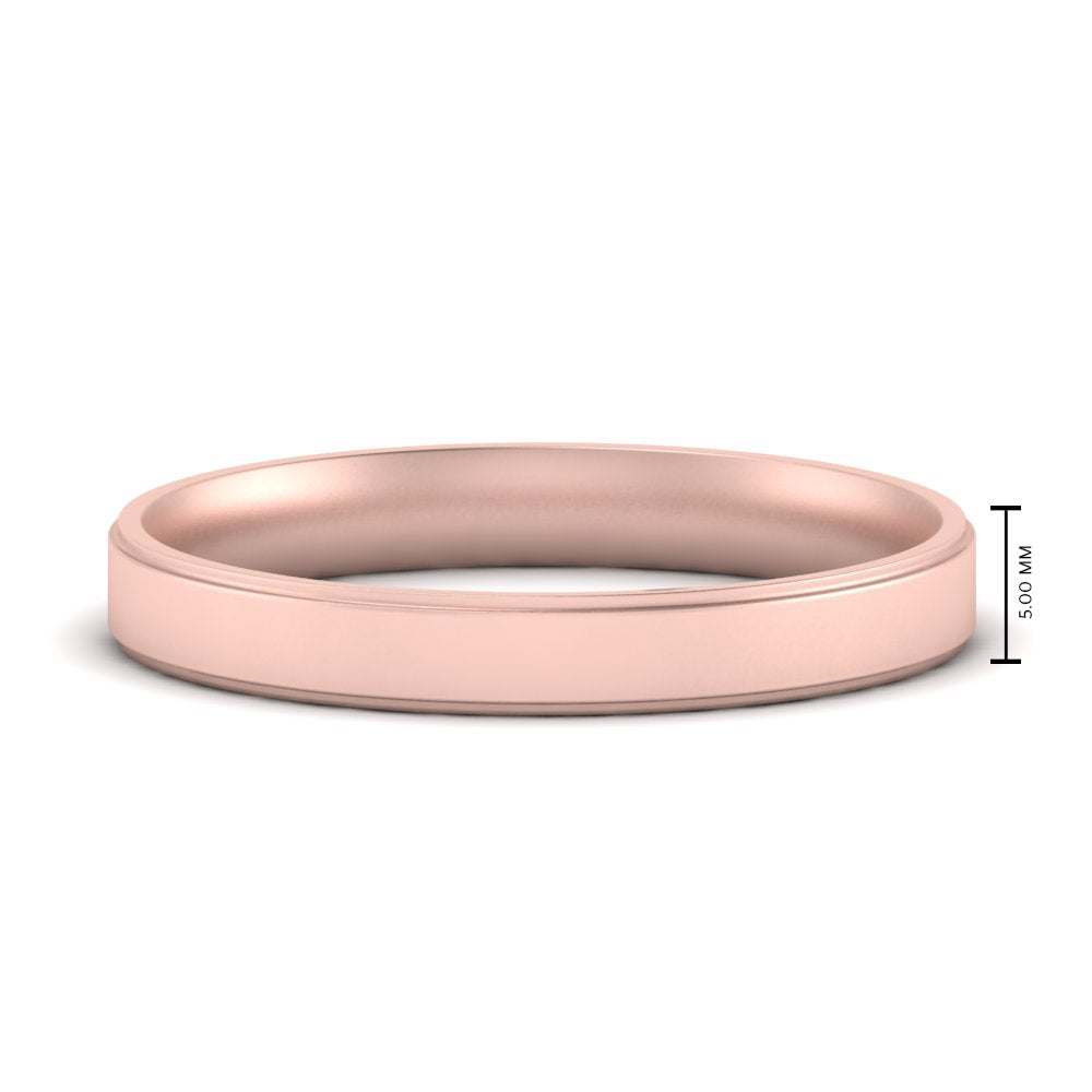 Steps Edge Comfort Fit Mens Band