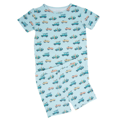 Surfing Beach Summer Pajama Set