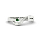 Swirl Love Mens Wedding Ring
