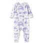 Baby Girl Toile de Jouy Bamboo Romper
