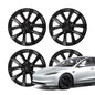 TESERY 18″ Wheel Caps S Plaid Style for Tesla Model 3 (4PCS)