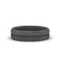 Textured Inlay Wedding Band