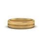 Textured Inlay Wedding Band