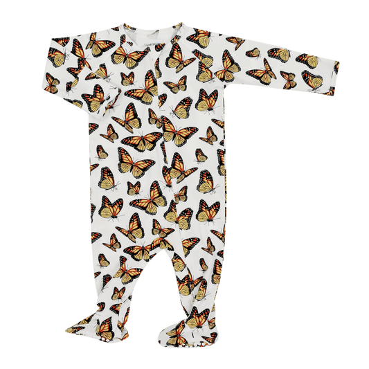 The Great Migration Zipper Footie