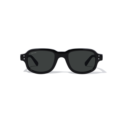 Tres 48mm Rectangle Sunglasses | Black