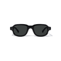 Tres 48mm Rectangle Sunglasses | Black