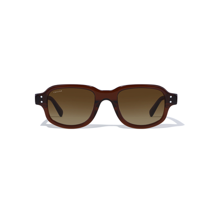 Tres 48mm Rectangle Sunglasses | Brown