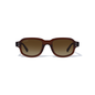 Tres 48mm Rectangle Sunglasses | Brown