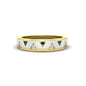 Two Tone Male Wedding Band