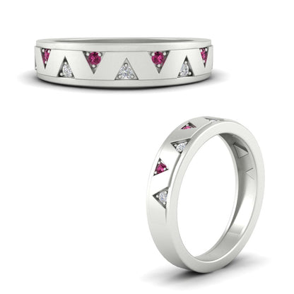Two Tone Male Wedding Band