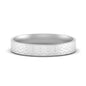 Unique Rock Textured Mens Wedding Band