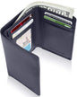 Vegan Leather Trifold Wallet – ID Window, RFID Blocking