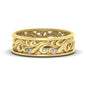Filigree Women Wedding Band