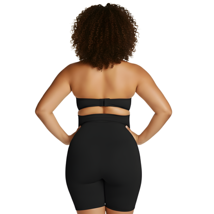 InstantFigure Hi-Waist Shorts Plus Size Shapewear WSH4171C