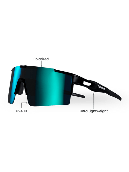 Ice Blue Polarized Running Sunglasses - UV400 for Men & Women | X365